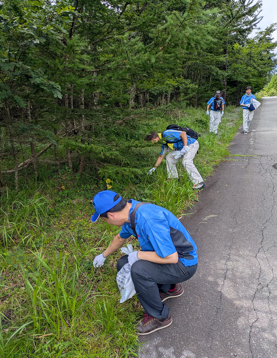 富士山一斉清掃